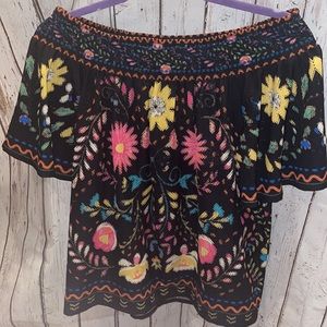 Off the shoulder blouse